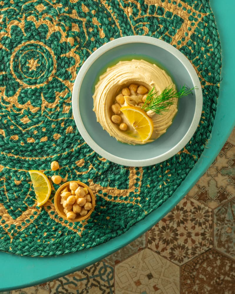حمص بطحينة