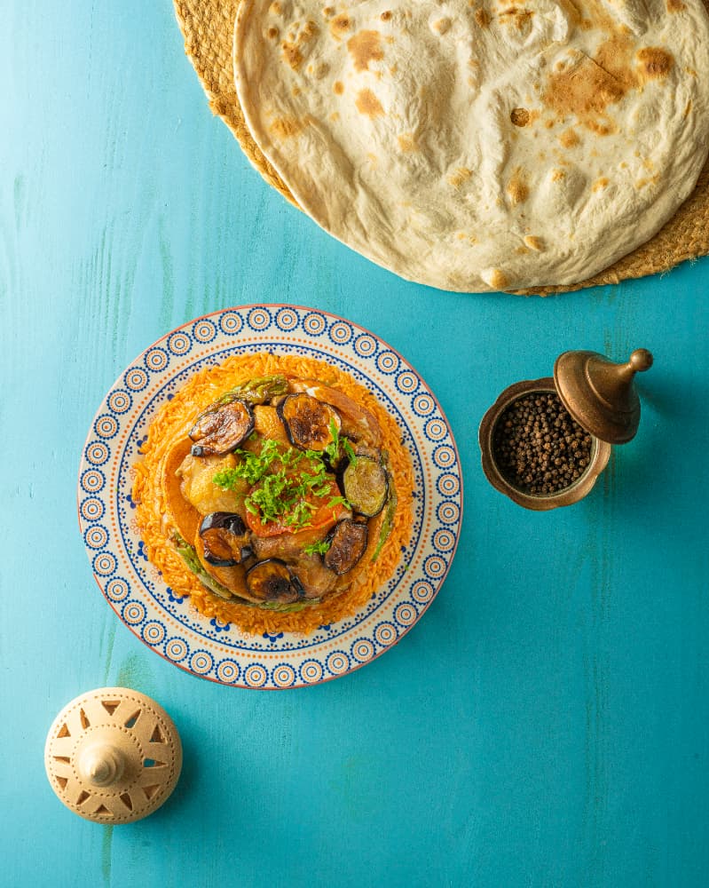 مقلوبة دجاج
